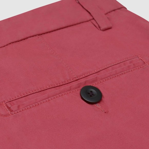 OLGYN Men’s Slim Fit Pink Chino Shorts - Picture 5 of 6